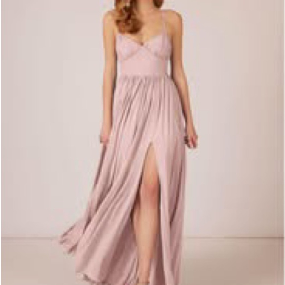 Dusty Rose Bridesmaid Dress